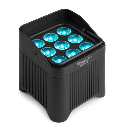 BeamZ Pro BBP48 Uplight LED 9x12W batería IP65 - Para exterior