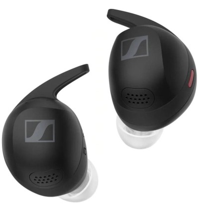 Sennheiser Momentum Sport Black – Auriculares deportivos con ANC