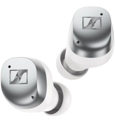 Auriculares Sennheiser Momentum True Wireless 4 White Silver con cancelación de ruido avanzada