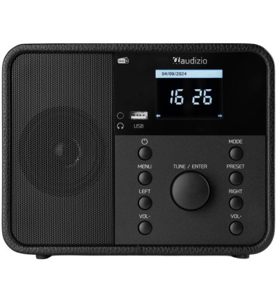 Audizio Nardo Radio Internet DAB+ con Wi-Fi y Altavoces Integrados