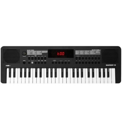 MAX Rhapsody49 teclado electrónico 49 teclas, 300 ritmos y MIDI