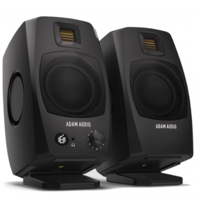 ADAM Audio D3V Black - Monitor de estudio compacto de alta precisión