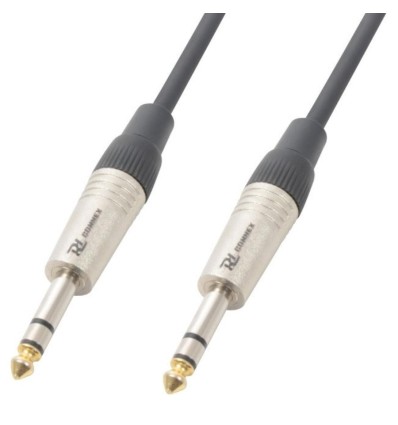 PD Connex CX80-6 Jack 6.3mm TRS a TRS 6m Cable de Audio