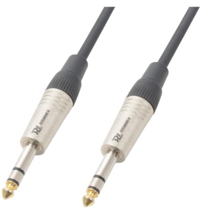 PD Connex CX80-12 Jack 6.3mm TRS a TRS 12m Cable de Audio