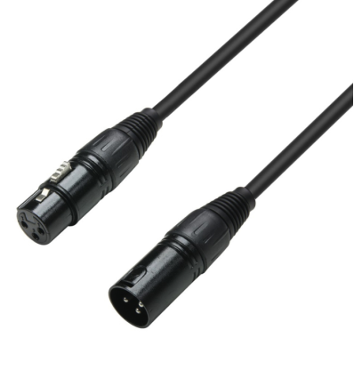 Adam Hall Cables 3 STAR DMF 0050 - DMX XLR 3 pines 0,5 m