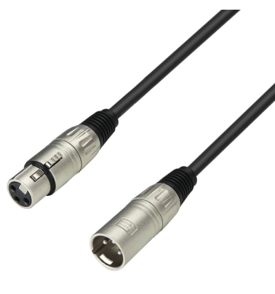 Adam Hall Cables 3 STAR MMF 0600, cable micrófono XLR 6m