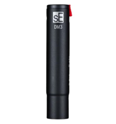 sE Electronics DM3 Inline DI: Direct Box activo Ultra-HiZ en negro