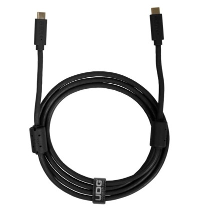 UDG U99001BL USB 3.2 C-C Cable 1.5m Negro para Audio Profesional