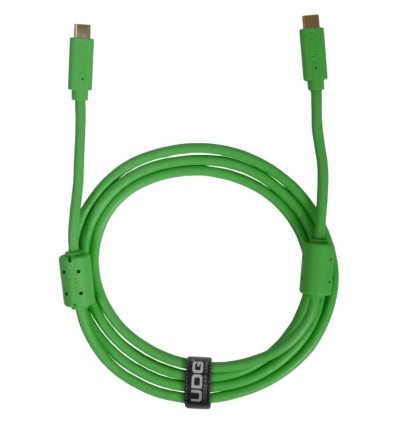 UDG U99001GR USB 3.2 C-C Cable Verde 1.5m para Audio Profesional