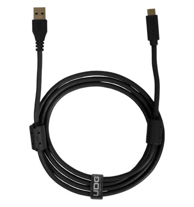 UDG U98001BL USB 3.2 C-A Cable 1.5m Negro para Audio Profesional