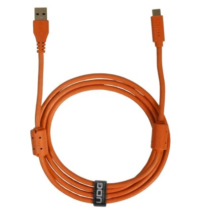 UDG U98001OR USB 3.2 C-A Cable 1.5m Naranja para Audio Profesional