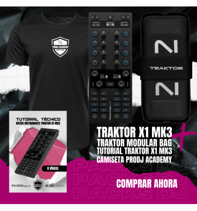 Native Instruments Traktor X1 MK3 + Tutorial + Modular Bag + Camiseta