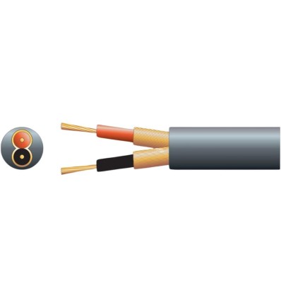 Mercury Cable Coaxial para Micrófono 6.5mm (Bobina 100m)