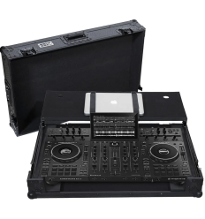 Flight case para Denon DJ Prime 4 con soporte y ruedas - Walkasse