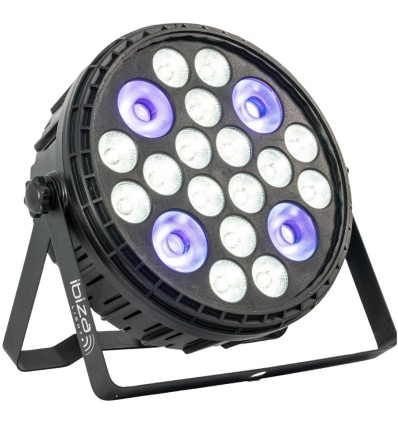 Proyector PAR Ibiza Light BIGPAR-16RGBW4UV - LEDs RGBW y UV