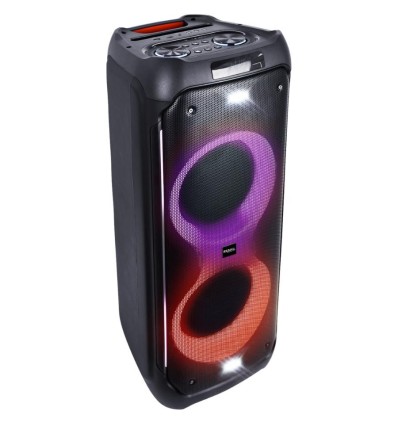 Altavoz portátil Ibiza Sound COLUMBA1200 - 1200W con Bluetooth y luces