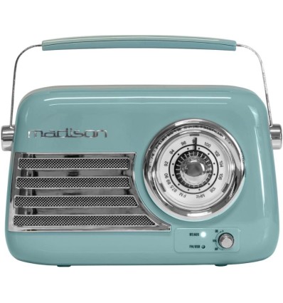 Madison FREESOUND-VR40BLU – Radio vintage 30W Bluetooth