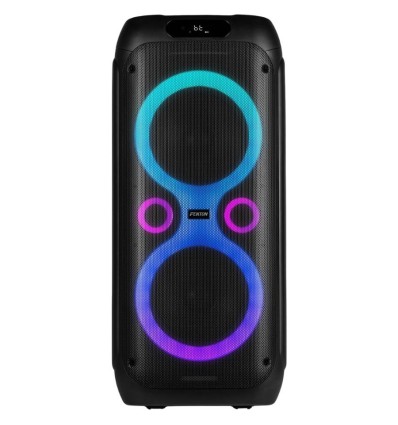 Fenton Core160 - Altavoz portátil 240W con Bluetooth y luces LED