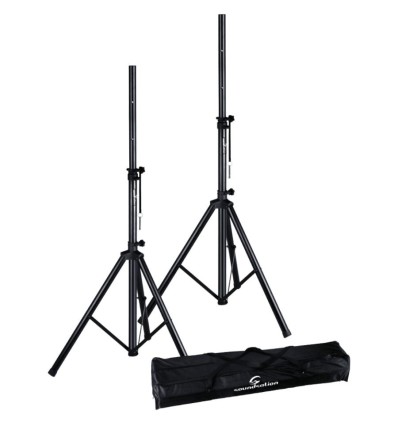 Soundsation SPST-SET70-BK - Soportes para altavoces + bolsa