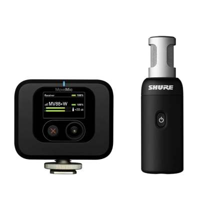 Shure MV88+ Video Kit – Micrófono para móvil con audio profesional