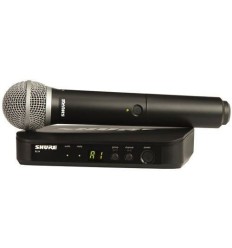 Shure BLX24/PG58 - Sistema de micrófono inalámbrico profesional