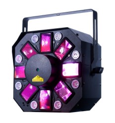 American DJ Stinger II - Efecto de luz 3 en 1 con LEDs y láser