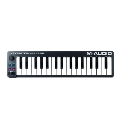 M-Audio Keystation Mini 32 MK3: Controlador MIDI USB Ultraportátil