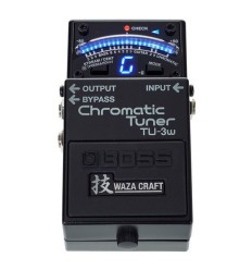 BOSS TU-3W pedal finador para guitarras y bajos  precio características