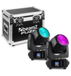 BEAMZ 150.385 SET 2 FUZE75B Y MALETA TRANSPORTE cabeza movil led precio características