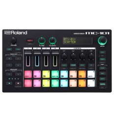 Roland MC-101 | Groovebox portátil con 4 pistas y efectos avanzados