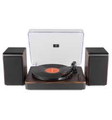 El RP330 es un giradiscos con amplificador integrado.