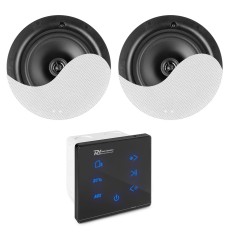 POWER DYNAMICS 952.458 POWERLINE A50BSET CONJUNTO AMPLIFICADOR PARA EMPOTRAR EN PARED CON 2 ALTAVOCES DE TECHO