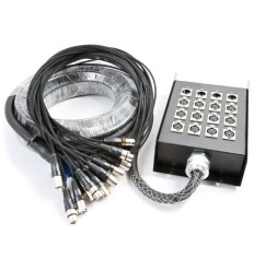 PD CONNEX 176.253 CX160 MANGUERA ESCENARIO 12-IN 4-OUT XLR 15m