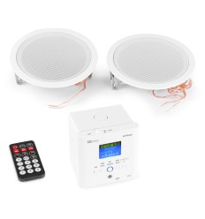 POWER DYNAMICS 952.482 BTW30SET WALL MOUNTED AUDIO SYSTEM WITH 2 X15W CEILING SPEAKERS