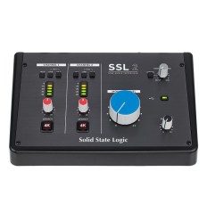 SSL2 interfaz de audio de calidad profesional.