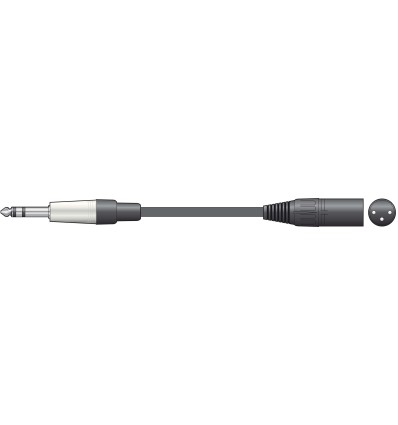 CHORD 190.051UK CABLE XLR MACHO - JACK 6.3MM STEREO 12.0 METROS