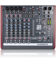 ALLEN&HEATH ZED-10 mesa mezclas dj mezclador estudio radio barato